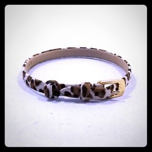 Cartier Leopard Suede Belt Bracelet